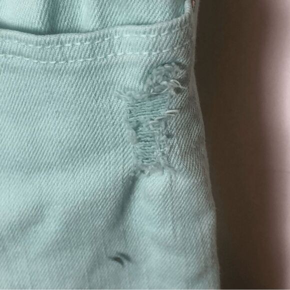 Zara Core Denim Trafaluc Collection Womens Slim Skinny Jeans Green Size 8 - Picture 8 of 9